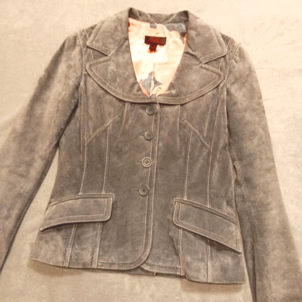 DENIER SUPER SOFT SUEDE JACKET |